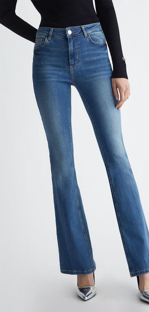 Liu Jo Jeans flare bottom up Offerta speciale della fabbrica