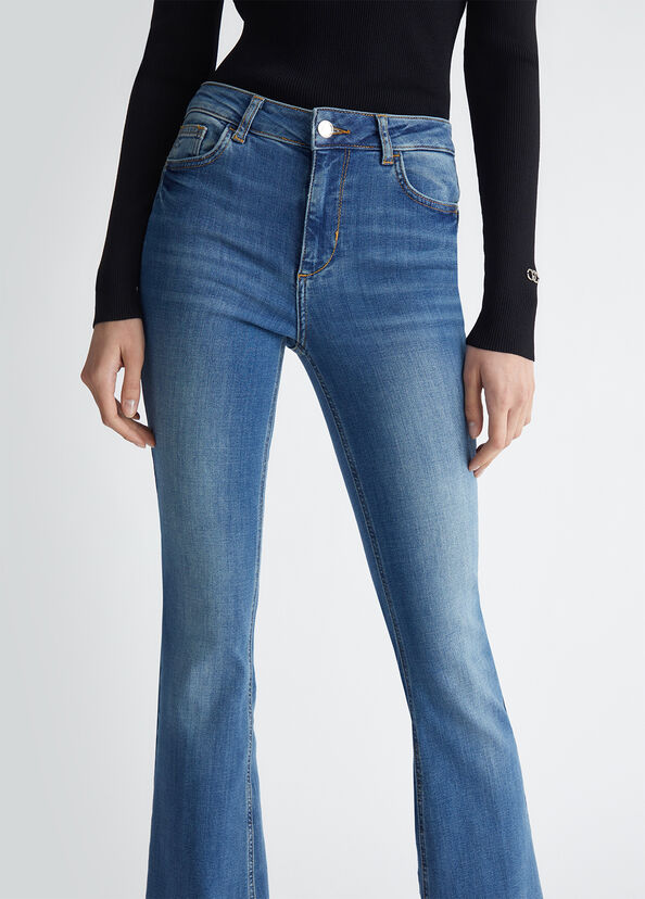 Liu Jo Jeans flare bottom up Offerta speciale della fabbrica