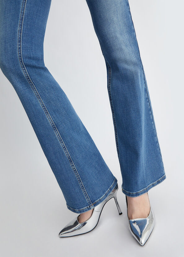 Liu Jo Jeans flare bottom up Offerta speciale della fabbrica
