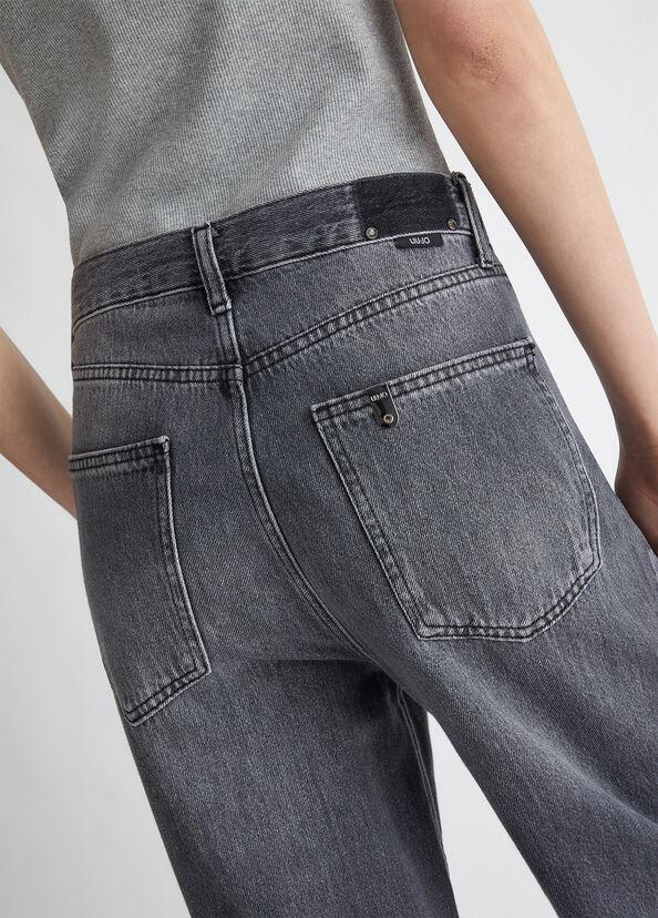 Liu Jo Jeans flare in cotone Enormi sconti