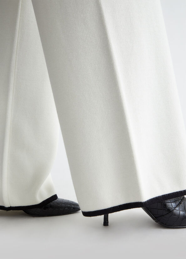 Liu Jo Pantaloni in maglia di misto seta Sconti questo mese