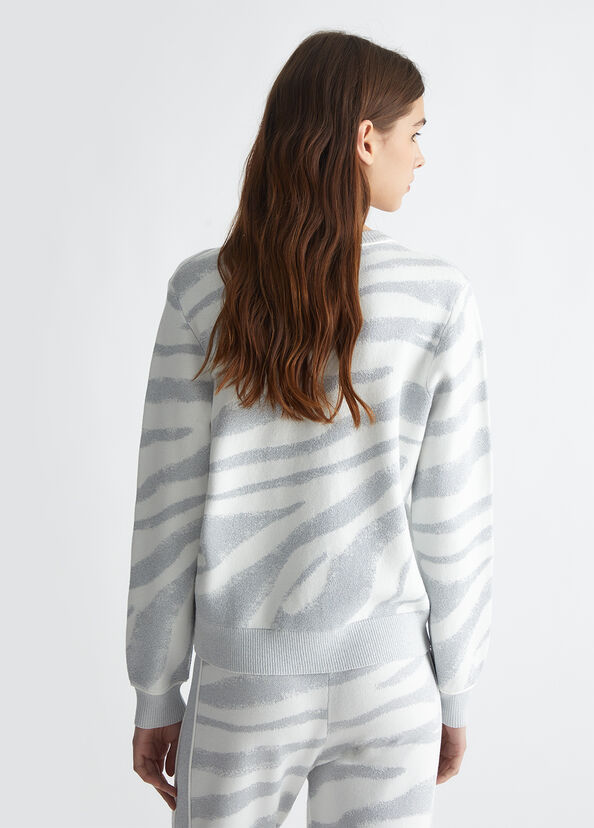 Liu Jo Maglia animalier jacquard Acquista Ora
