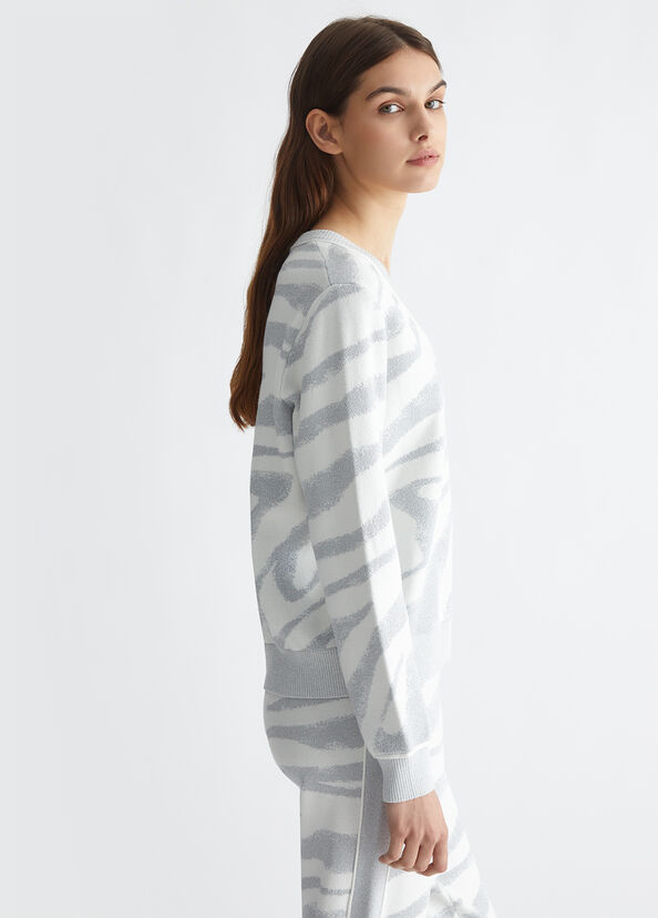 Liu Jo Maglia animalier jacquard Acquista Ora