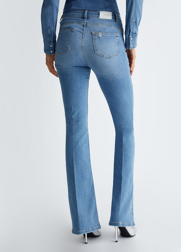 Liu Jo Jeans flare bottom up Novità