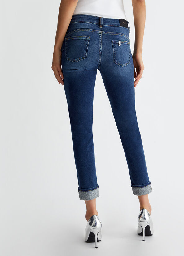 Liu Jo Jeans skinny bottom up Outlet