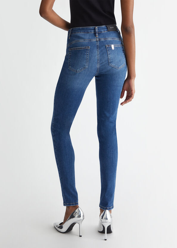 Liu Jo Jeans skinny bottom up Saldi
