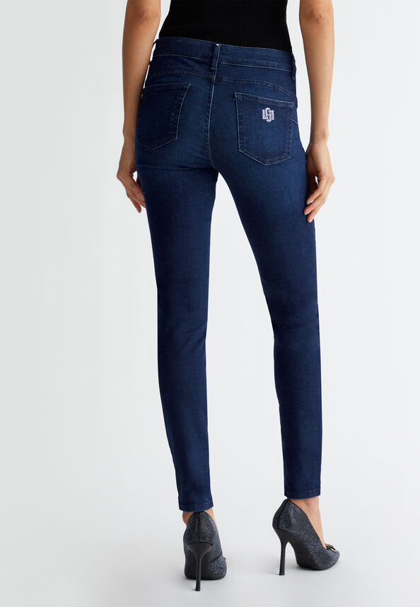 Liu Jo Jeans skinny bottom up Vendita Calda