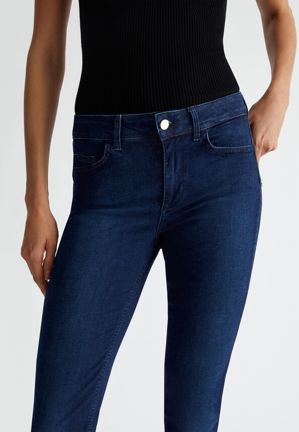 Liu Jo Jeans skinny bottom up Vendita Calda
