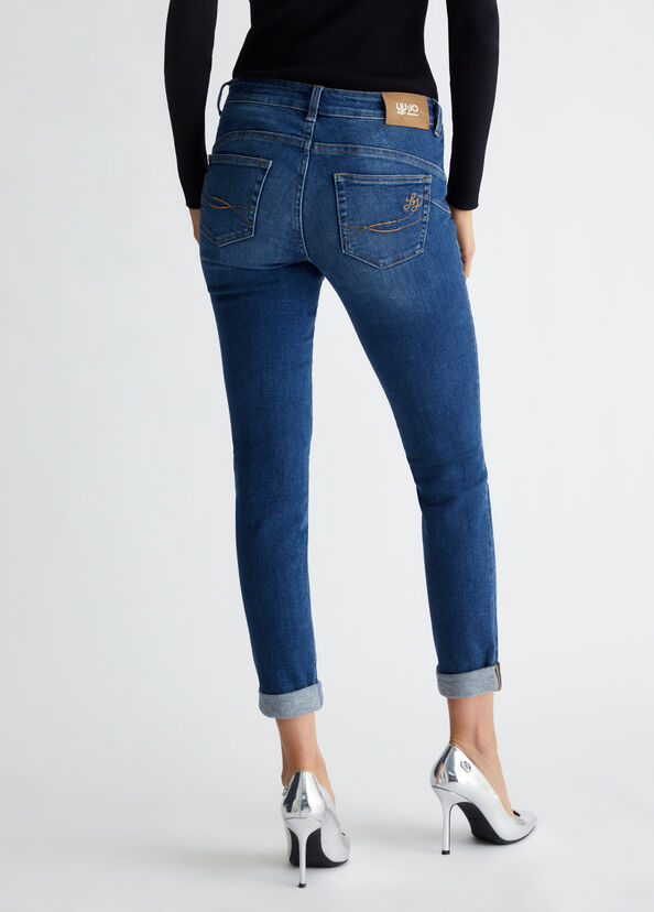Liu Jo Jeans skinny bottom up Vendite Flash
