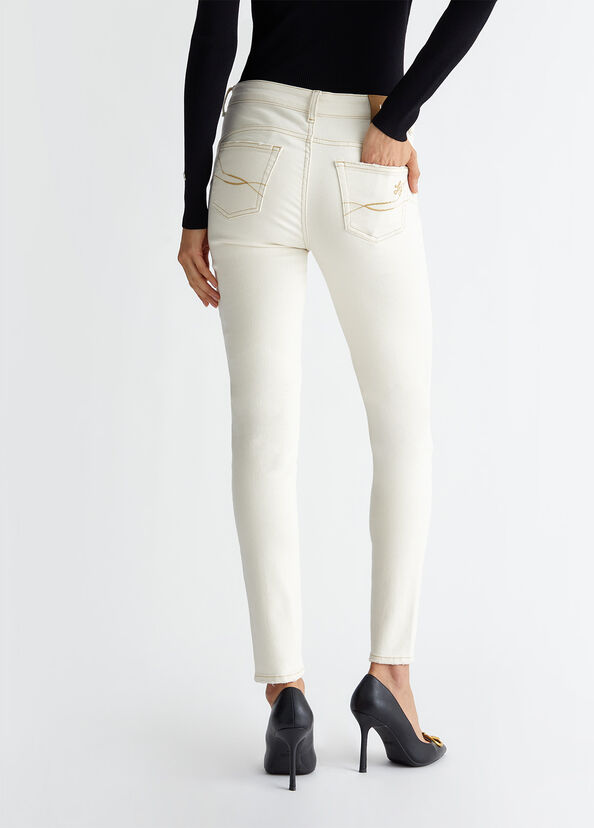 Liu Jo Pantaloni skinny bottom up Comprare a buon mercato