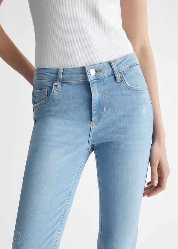 Liu Jo Jeans skinny bottom up Grande vendita