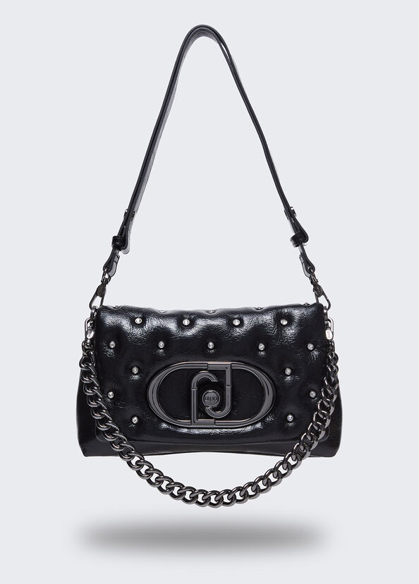 Liu Jo Borsa grande LaPuffy con strass Black Friday