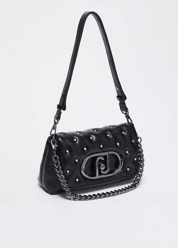 Liu Jo Borsa grande LaPuffy con strass Black Friday