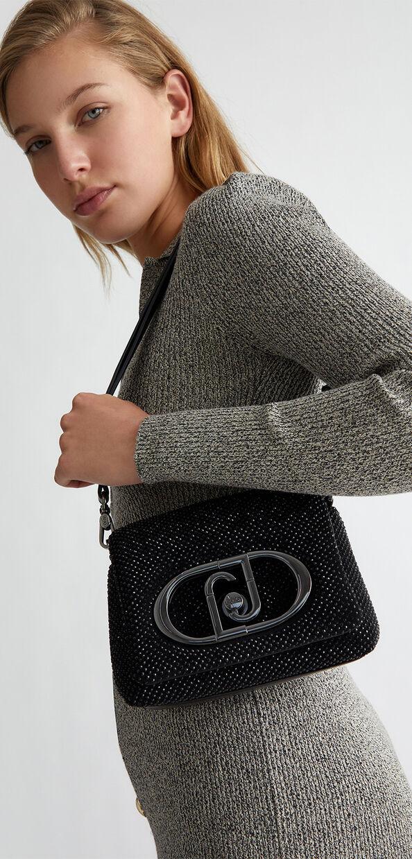 Liu Jo Borsa piccola LaPuffy con strass Offerta natalizia