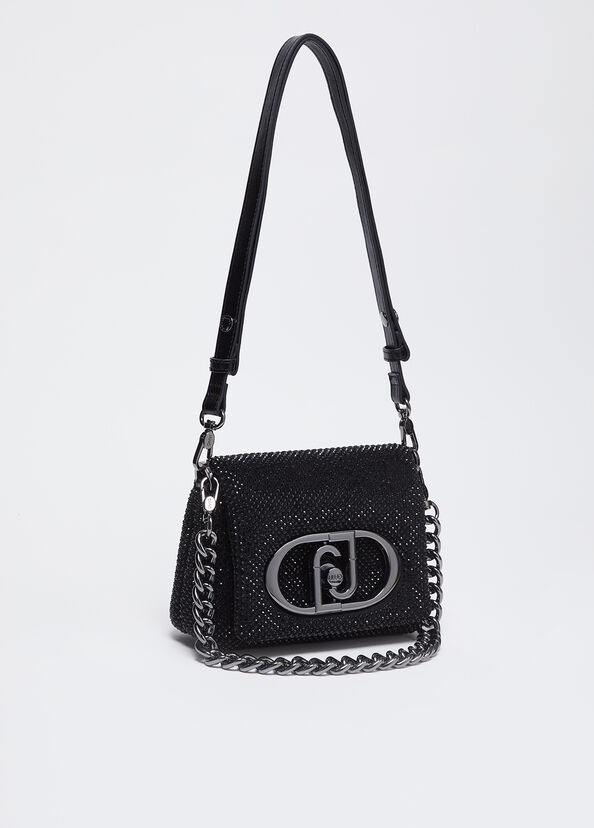 Liu Jo Borsa piccola LaPuffy con strass Offerta natalizia