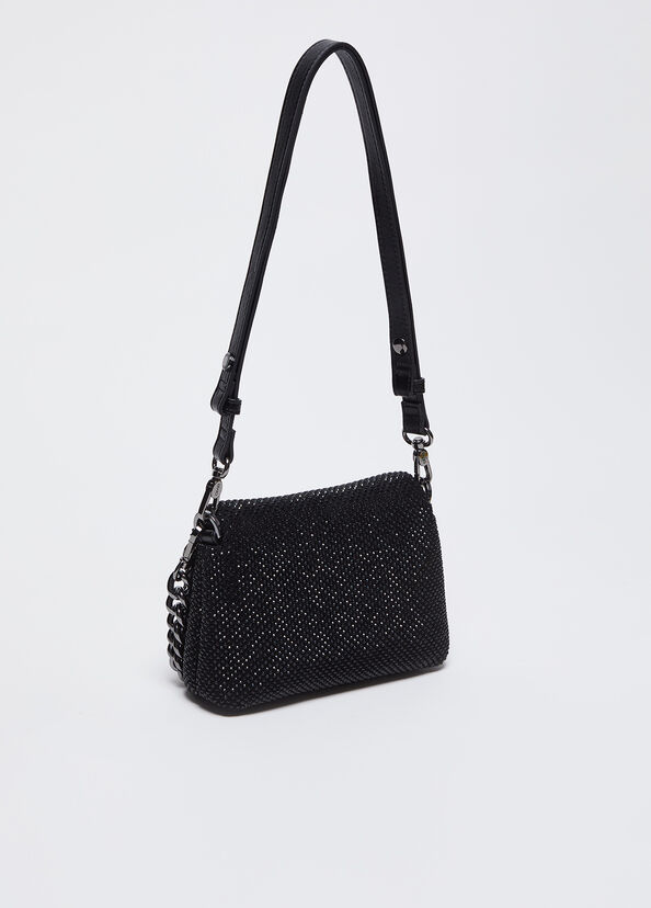 Liu Jo Borsa piccola LaPuffy con strass Offerta natalizia