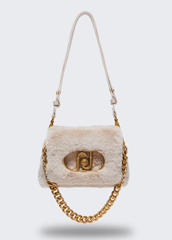 Liu Jo Borsa piccola LaPuffy in pelliccia sintetica Offerta Pasqua