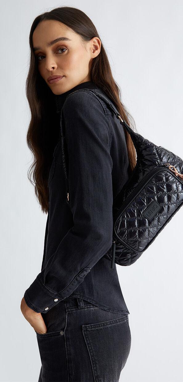 Liu Jo Borsa a spalla in nylon trapuntato Offerta Anniversario
