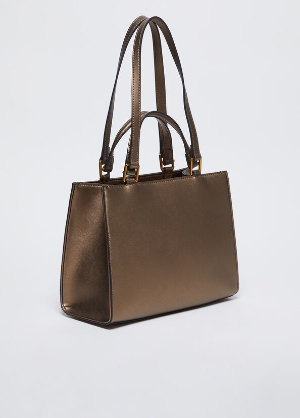 Liu Jo Shopping bag con logo Grandi sconti