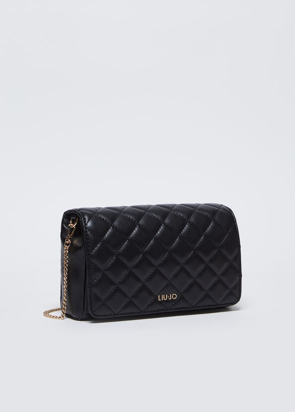 Liu Jo Borsa a tracolla matelassé con logo Super Saving Price