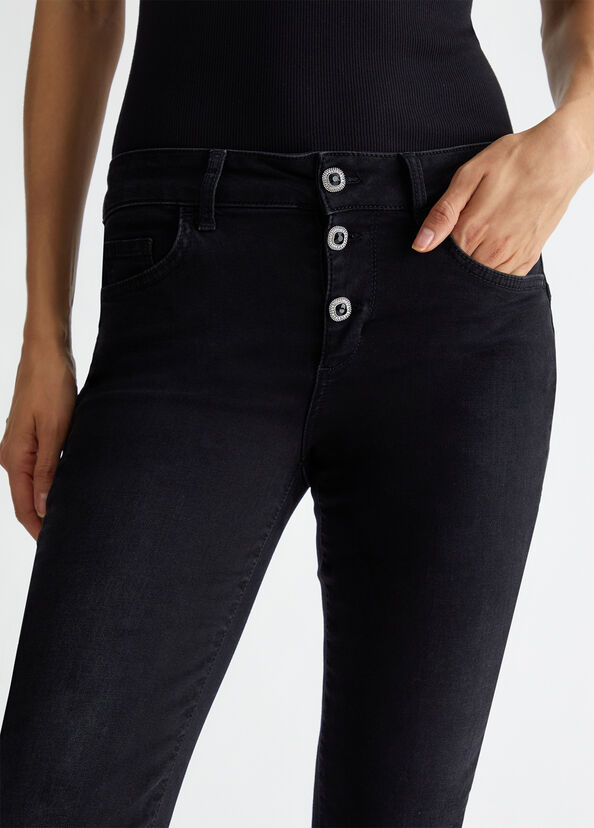 Liu Jo Jeans bootcut con bottoni Fino al 60% di sconto