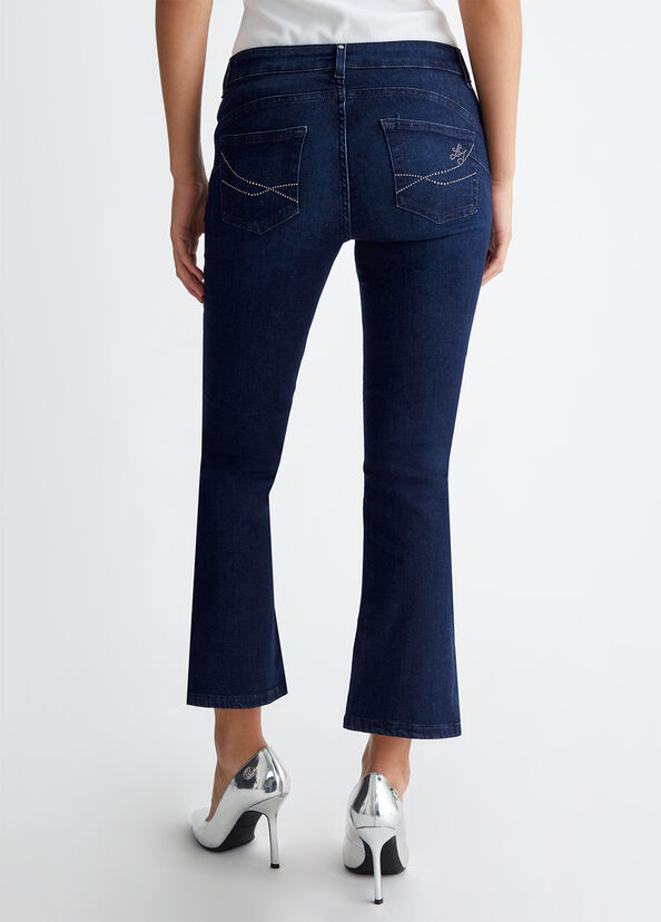 Liu Jo Jeans bootcut bottom up Fino al 65% di sconto