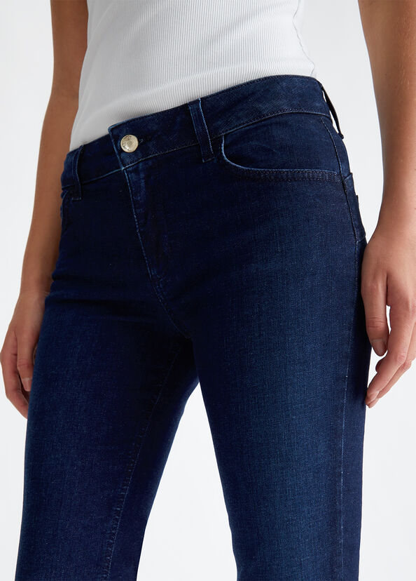 Liu Jo Jeans bootcut bottom up Fino al 65% di sconto