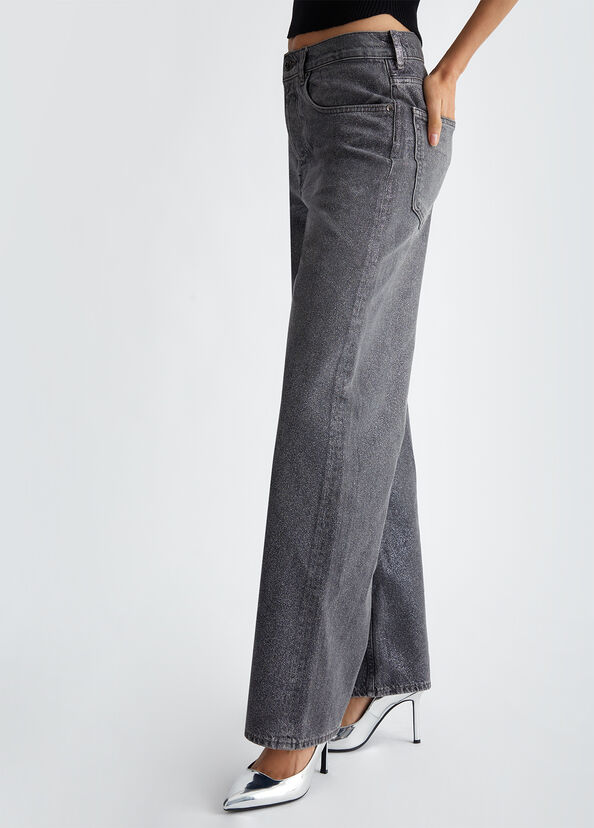 Liu Jo Jeans lurex® a vita alta Fino al 55% di sconto