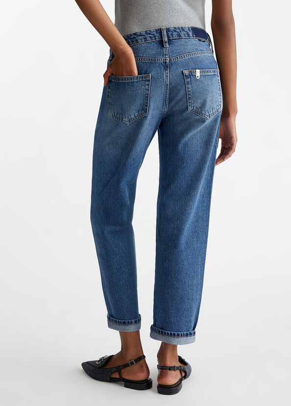 Liu Jo Jeans boyfriend a vita bassa Super sconto