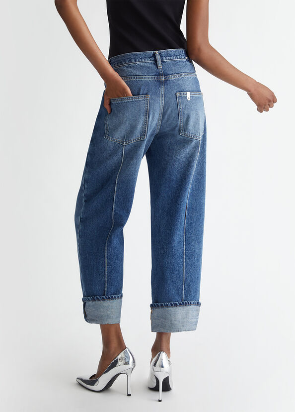 Liu Jo Jeans straight cropped 50% di sconto con spedizione gratuita