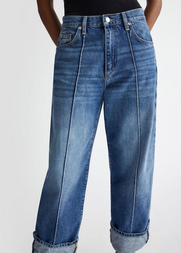 Liu Jo Jeans straight cropped 50% di sconto con spedizione gratuita