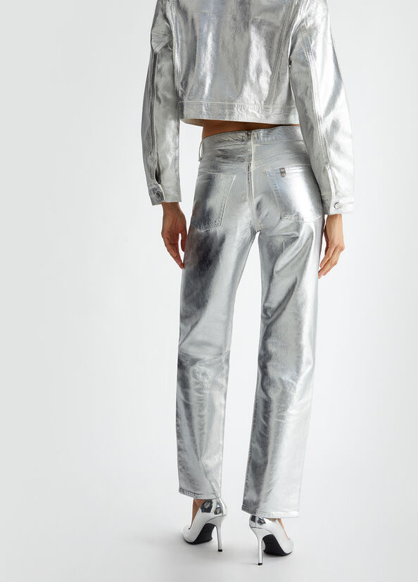 Liu Jo Jeans straight laminati Black Friday Prezzi