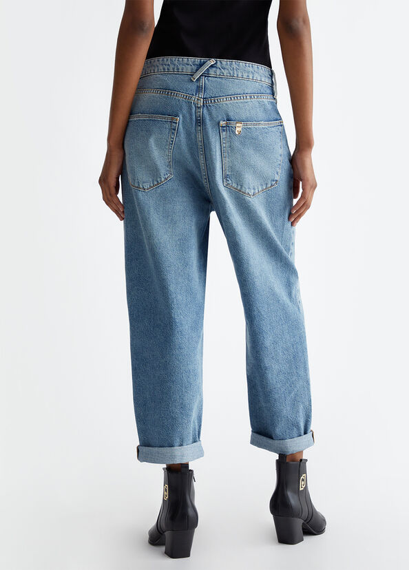 Liu Jo Jeans boyfriend cropped Sconti questo mese