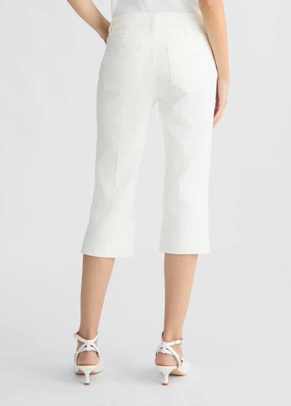 Liu Jo Pantaloni Capri in denim Italia