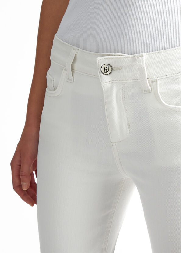 Liu Jo Jeans cropped bottom up In Linea