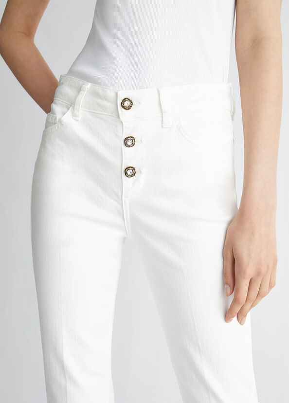Liu Jo Jeans cropped bottom up Qualità