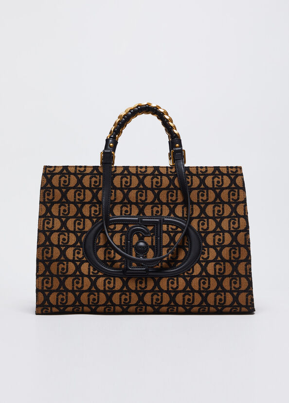 Liu Jo Shopping bag jacquard Vendita