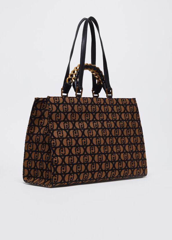 Liu Jo Shopping bag jacquard Vendita
