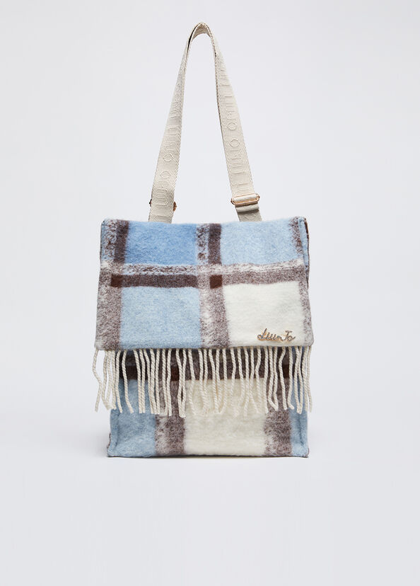 Liu Jo Shopping bag in misto lana Spedizione Gratuita