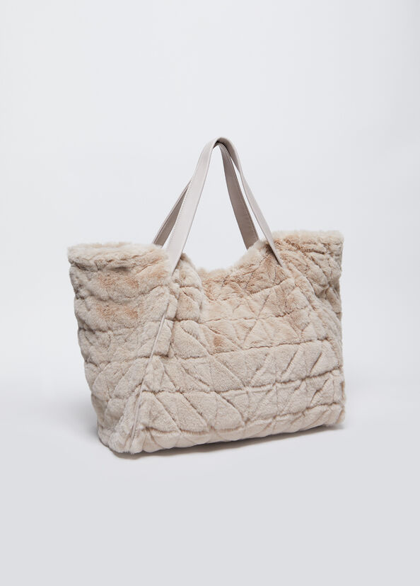 Liu Jo Shopping bag in pelliccia sintetica con pochette Qualità Garantita