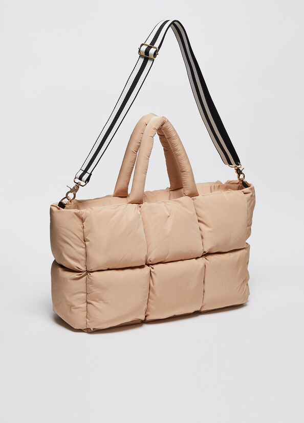 Liu Jo Shopping bag in nylon trapuntato Convenienza