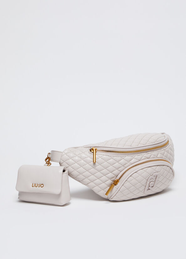 Liu Jo Marsupio matelassé con charm Presa