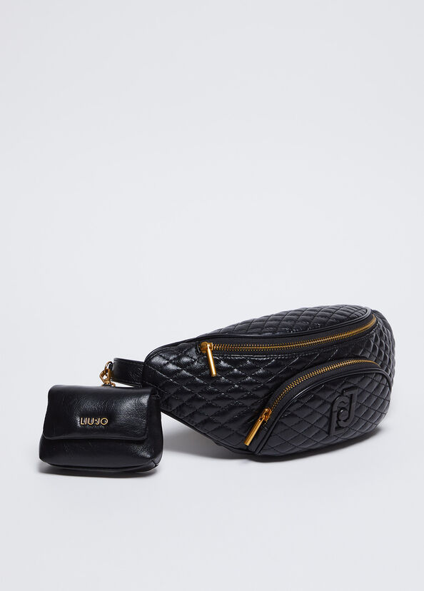 Liu Jo Marsupio matelassé con charm Offerta
