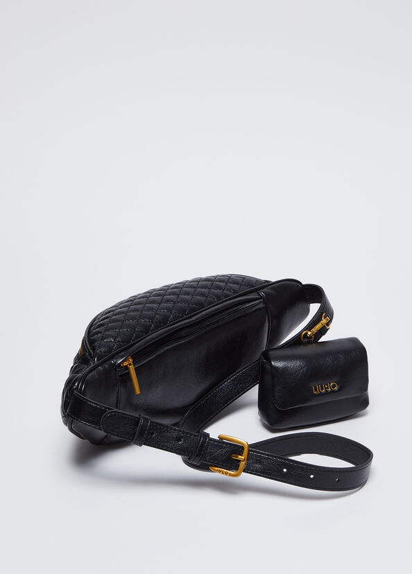 Liu Jo Marsupio matelassé con charm Offerta