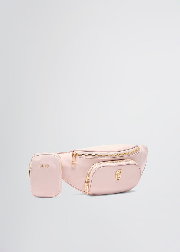 Liu Jo Marsupio in nylon con charm Outlet