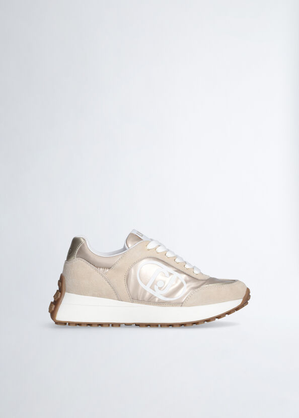 Liu Jo Sneakers in suede e nylon Spedizione gratuita