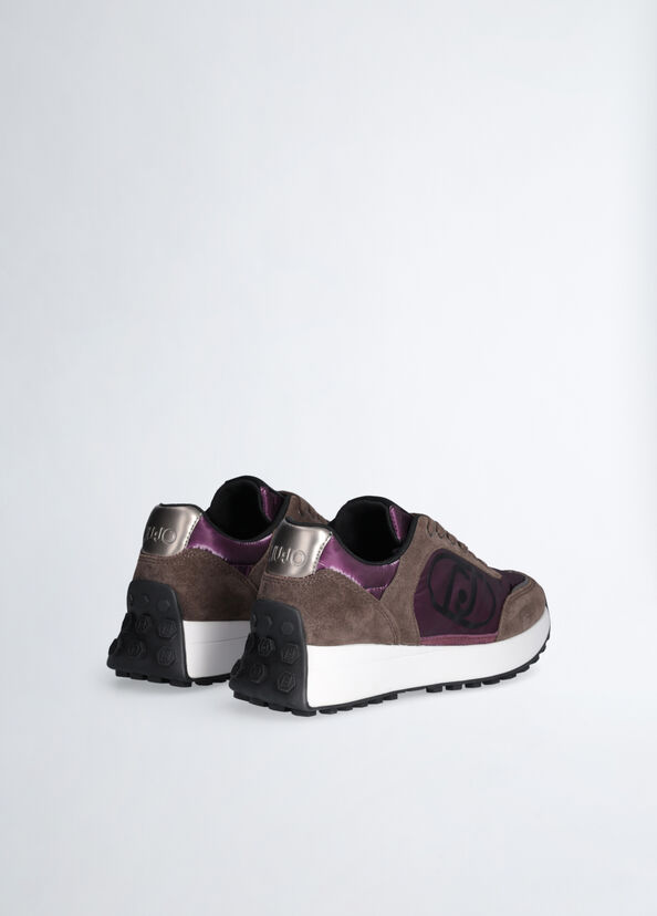 Liu Jo Sneakers in suede e nylon Sconto di tempo limitato