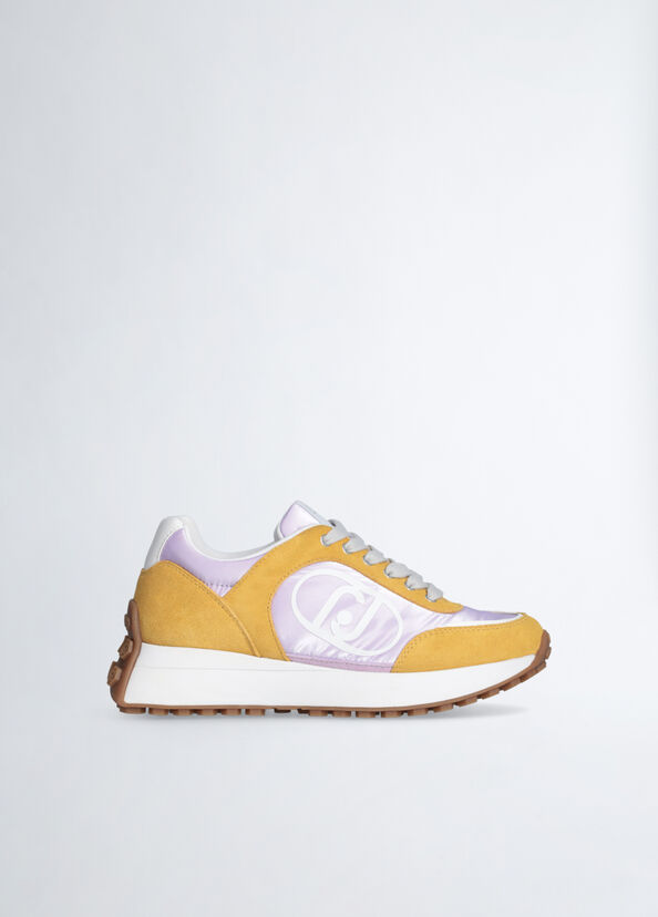 Liu Jo Sneakers in suede e nylon Offerta speciale