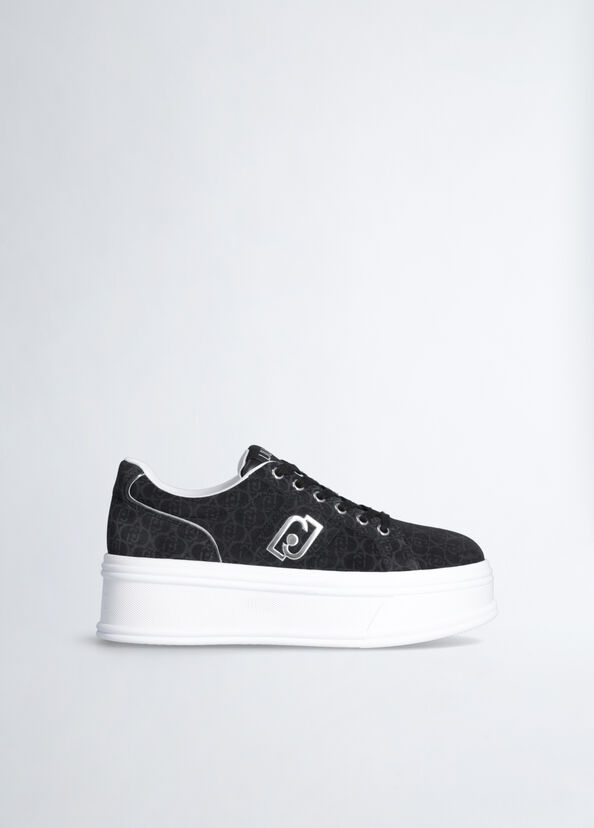 Liu Jo Sneakers platform monogram Flash Sale