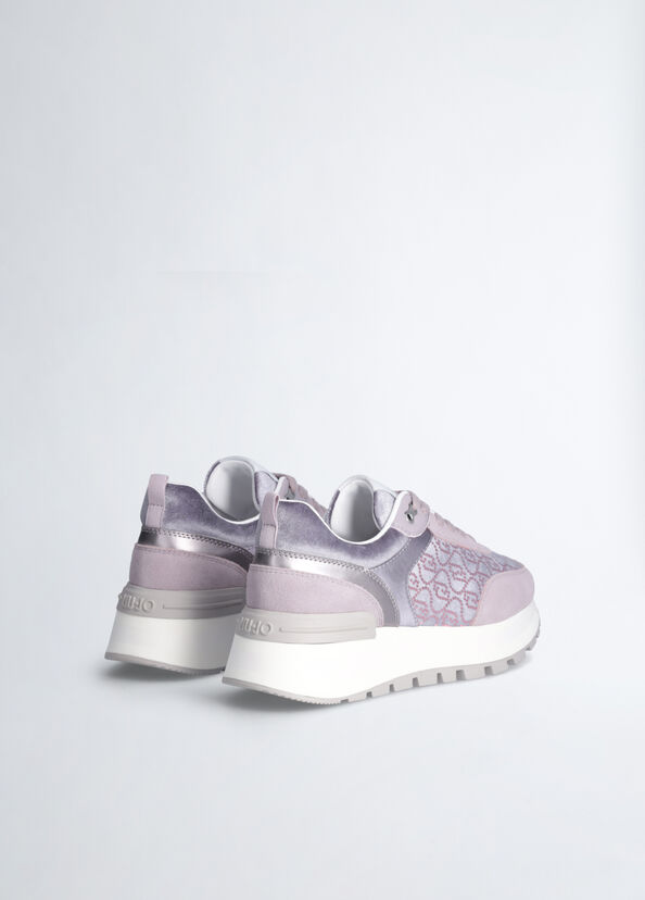 Liu Jo Sneakers platform con micro paillettes Offerta Giorno del Papà